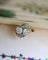 Bague 56 Bague Toi & Moi Tourbillon Diamants et Or 58 Facettes C2066