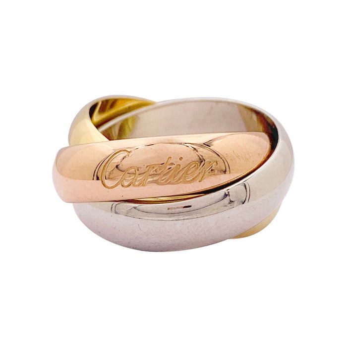 Bague 50 Bague Cartier, "Trinity", trois ors. 58 Facettes 33965