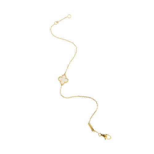 Bracelet Van Cleef & Arpels - Bracelet Trèfle à Quatre Feuilles en Nacre 58 Facettes 39299