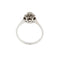 Bague solitaire avec diamants de 0,24 ct