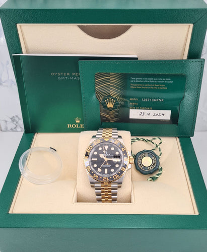 Montre ROLEX - GMT-Master II Céramique 58 Facettes 126713GRNR