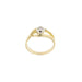 Ring 57 Solitaire ring with diamond 58 Facettes 25527
