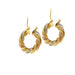 Boucles d'oreilles Boucles d'oreilles créoles 3 ors 58 Facettes 35302