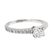 Bague 47.5 Bague Solitaire Or blanc Diamant 58 Facettes 3079919CN