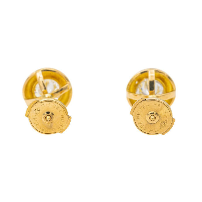 Boucles d'oreilles Boucles d'oreilles Or jaune Diamant 58 Facettes 3475698CN