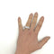 Bague 51 CHAUMET - Bague jonc or blanc diamants 58 Facettes Z1350524