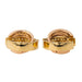 Earrings Hoop earrings Yellow gold Sapphire 58 Facettes 2617395CN