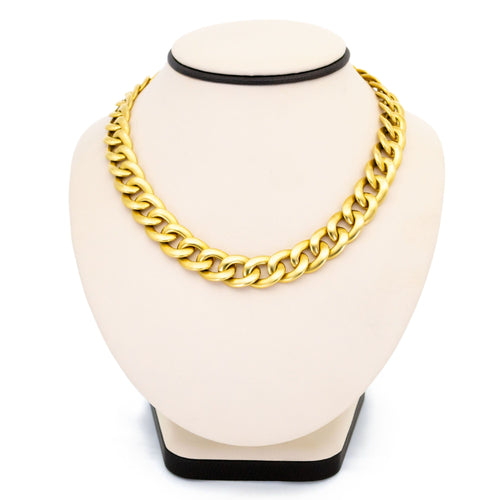 Collier Collier à maillons gourmette en or jaune 18 carats 16753-8983 58 Facettes 4986E3ABBD93483490AE3B21B21CD5A4