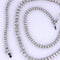 Collier Collier tennis en or blanc avec diamants 58 Facettes