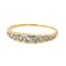 Bague 50 Bague Demi alliance Or jaune Diamant 58 Facettes 3548159CN