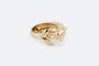 Bague Oro Giallo / 11 Anello delfino in oro giallo 58 Facettes anl824