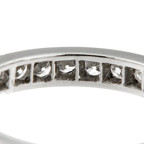 Bague 51 Bague d'éternité avec diamants de 1,45 ct 58 Facettes 36705