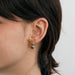 Yellow gold stud earrings 58 Facettes 38200027