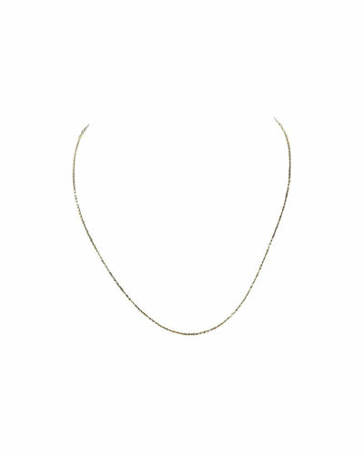 Collier Chaîne en or jaune — Longueur 43 cm, 1,51 g 58 Facettes