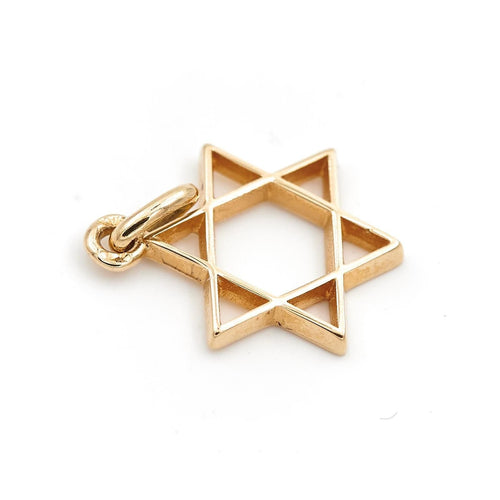 Pendentif Pendentif Etoile de David Or jaune 58 Facettes 1783195CN