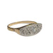 Bague 58 Bague en or et platine avec diamants 58 Facettes DMAR8