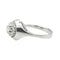 Bague 54 Bague Or blanc Diamant 58 Facettes 577951CN