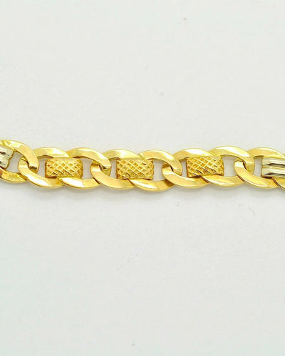 Bracelet Bracelet Marzi en or jaune 58 Facettes 9651