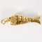 Pendentif Pendentif poisson en or jaune et grenats almandin 58 Facettes CLA0780