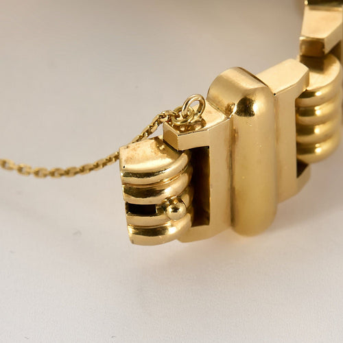 Bracelet Bracelet Tank en or rose 58 Facettes CHA1204