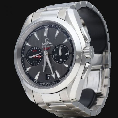 Montre Omega Montre Seamaster Aqua Terra Gmt Chronograph 58 Facettes MT44080