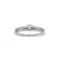 Bague 57 Bague - Or blanc et diamants 58 Facettes 1148