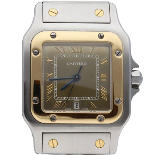 Montre Cartier Montre Santos Galbee 58 Facettes MT42150