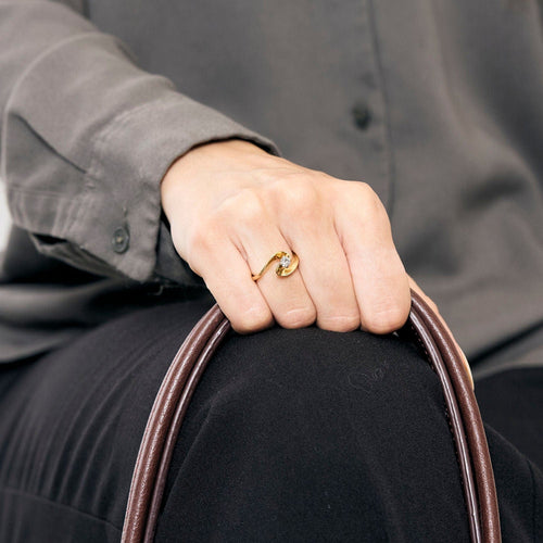 Bague 49 Bague Solitaire Tourbillon 58 Facettes LP1252/BET