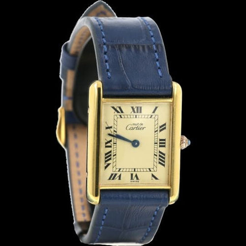 Montre Cartier Montre Tank Vermeil 58 Facettes MT42215