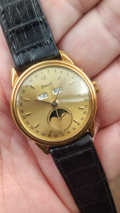 PIAGET - triple calendrier certifié phases de lune