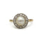 Bague 55 Bague - Or, platine, perle et diamants 58 Facettes 1220