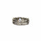 Bague 51 Bague en platine 850, diamants et saphir bleu naturels 58 Facettes CA-RI-LEAF-PLBSD