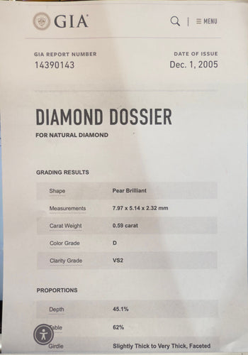 Bague en or  blanc 18 carats et diamants