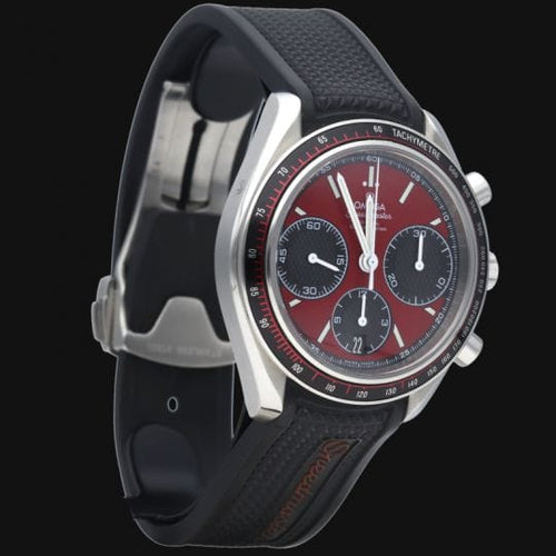 Montre Montre Omega Speedmaster Racing Chronographe Cadran Rouge Co-Axial 40 mm 58 Facettes MT41855