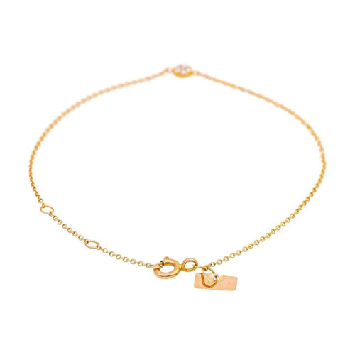 Bracelet Vanrycke Bracelet Maille forçat  Or rose Diamant 58 Facettes 4916765RV