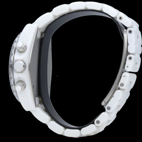 Montre Chanel Montre J-12 Chronograph Automatic Ceramic 58 Facettes MT44647