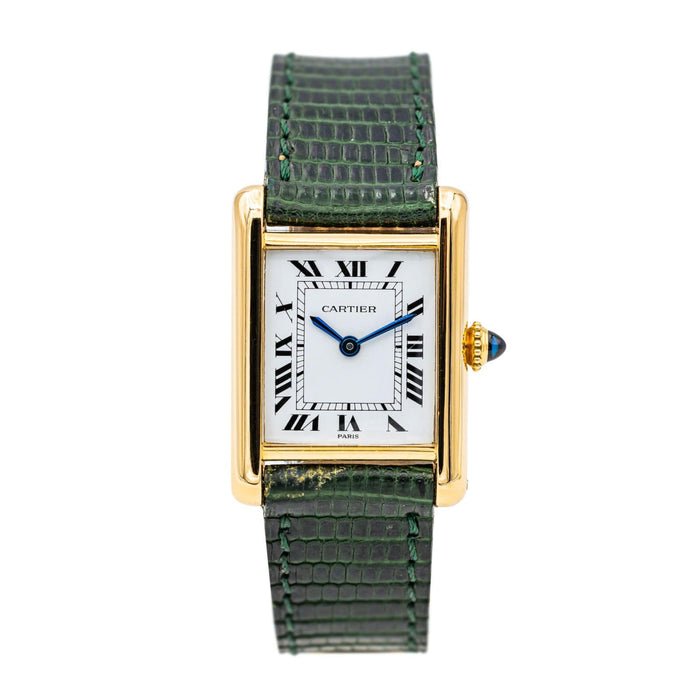 Montre Cartier Montre Tank Or jaune 58 Facettes 3800644RV