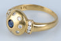 Bague 60 Bague en or jaune saphir et diamant 58 Facettes BGDSVY63