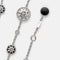 Collier DIOR - Sautoir Rose des Vents en or blanc, nacre, onyx et diamants 58 Facettes