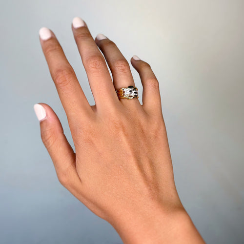 Bague 52 Bague - Or Et Diamants 58 Facettes 250227R