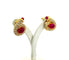 Boucles d'oreilles Boucles d’oreilles vintage BVLGARI 58 Facettes