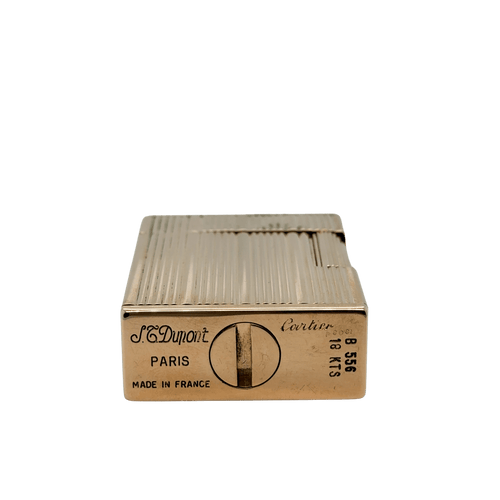 Briquet Vintage Or jaune - Collab Cartier & Dupont 58 Facettes 1.0000476/1