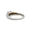 Bague 54 Bague - Or blanc et diamants 58 Facettes 1099