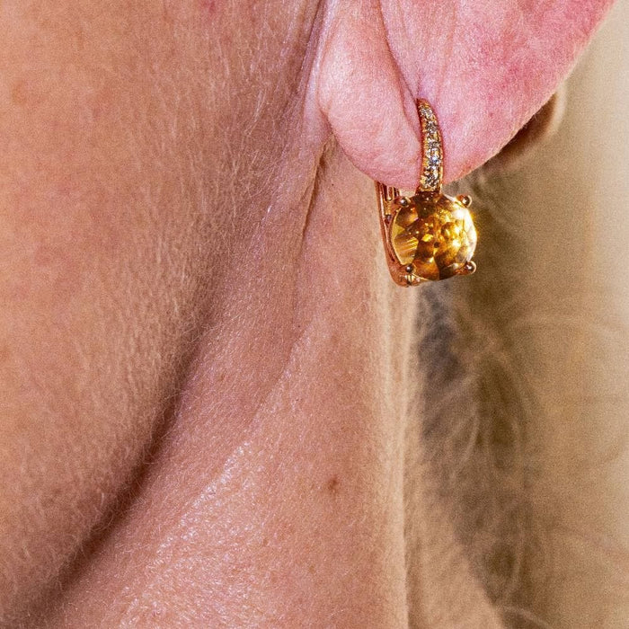 Boucles d'oreilles Boucles d'oreilles MIMI MILANO en Or et Citrine 58 Facettes D361626UZ