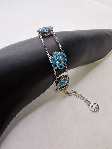 Bracelet Bracelet en or blanc et topaze Pasquale Bruni 58 Facettes