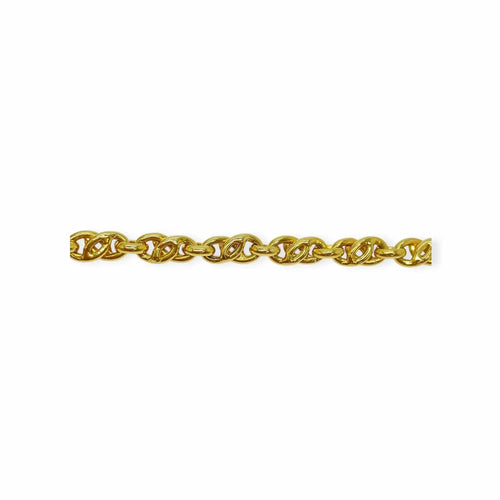 Bracelet Bracelet or jaune maille originale 58 Facettes 330082359