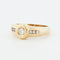 Bague 54 Bague Or jaune Diamants 58 Facettes REF 5066/18