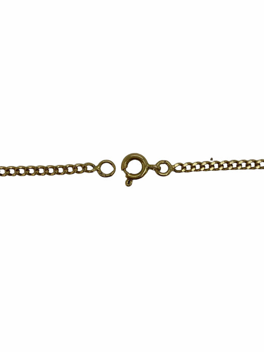 Collier Chaîne longue maille gourmette 61.5 cm 58 Facettes 330058575