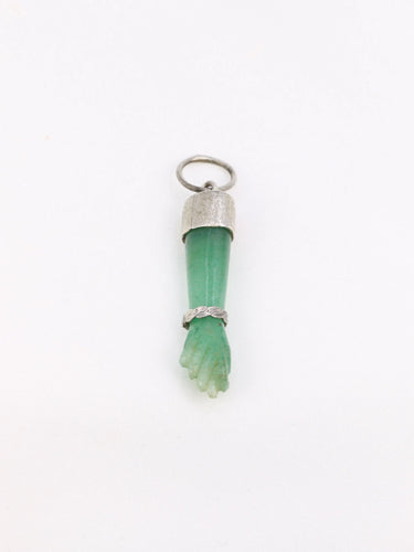 Pendentif Pendentifs main de figa vintage argent pierres dures 58 Facettes 827