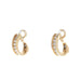 Boucles d'oreilles CHAUMET - Boucles d'Oreilles Créoles Diamants 58 Facettes 2.17582